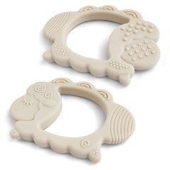 Govinto Sheep Silicone Teether, BPA-free textured toy with suction cup for 0-2 years, unisex