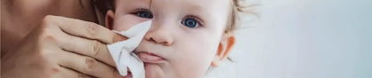 Organic cotton baby wipes and personalised nappy bag from Govinto UK