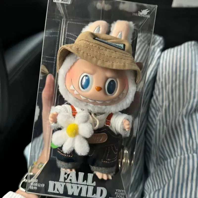 Miniso Labubu Keychain, The Monsters Wild Spring Series