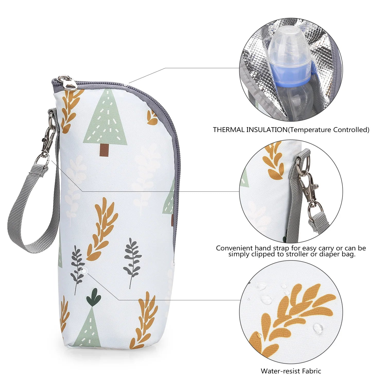 Aluminum Insulated Baby Bottle Bag for Travel UK
