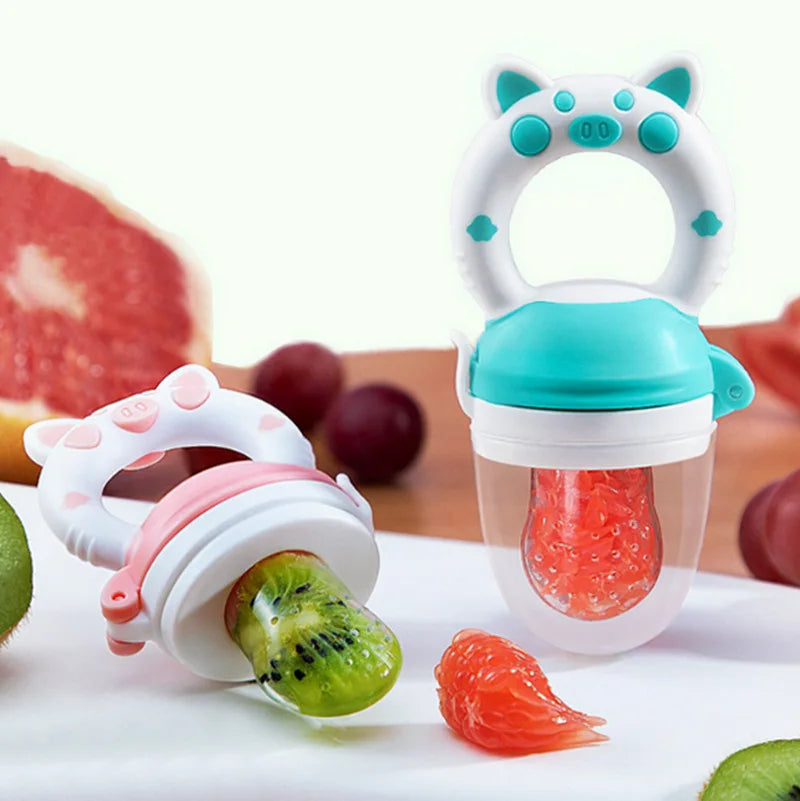 Leak-Proof Fruity Chew Pacifier for Infants Blue UK