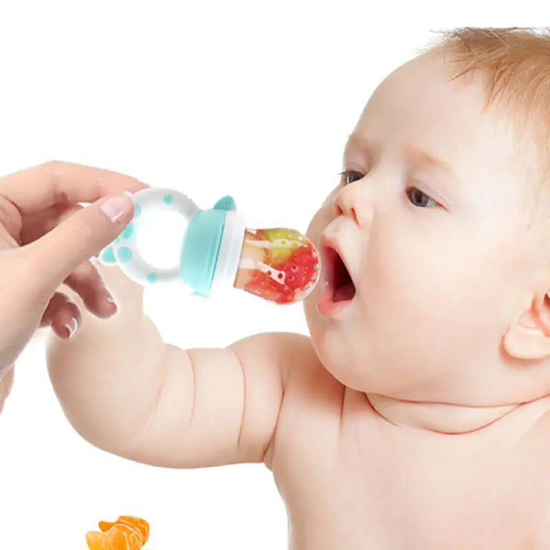 Leak-Proof Fruity Chew Pacifier for Infants Blue UK