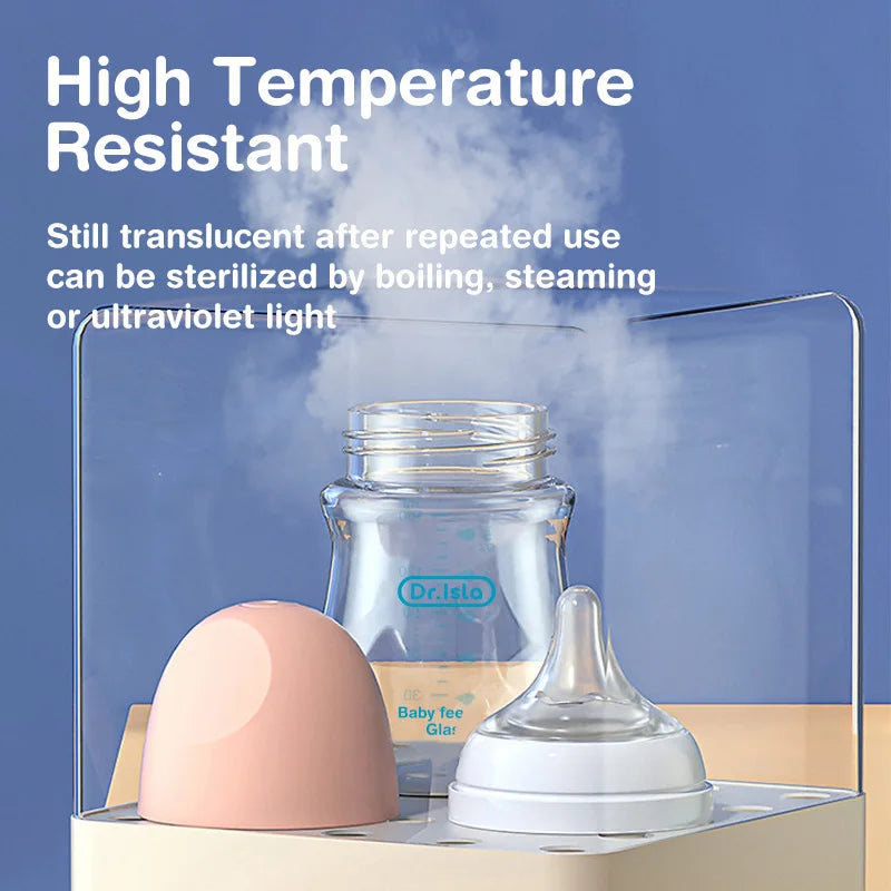 Anti-Flatulence Glass Baby Bottle for Newborns at Govinto UK