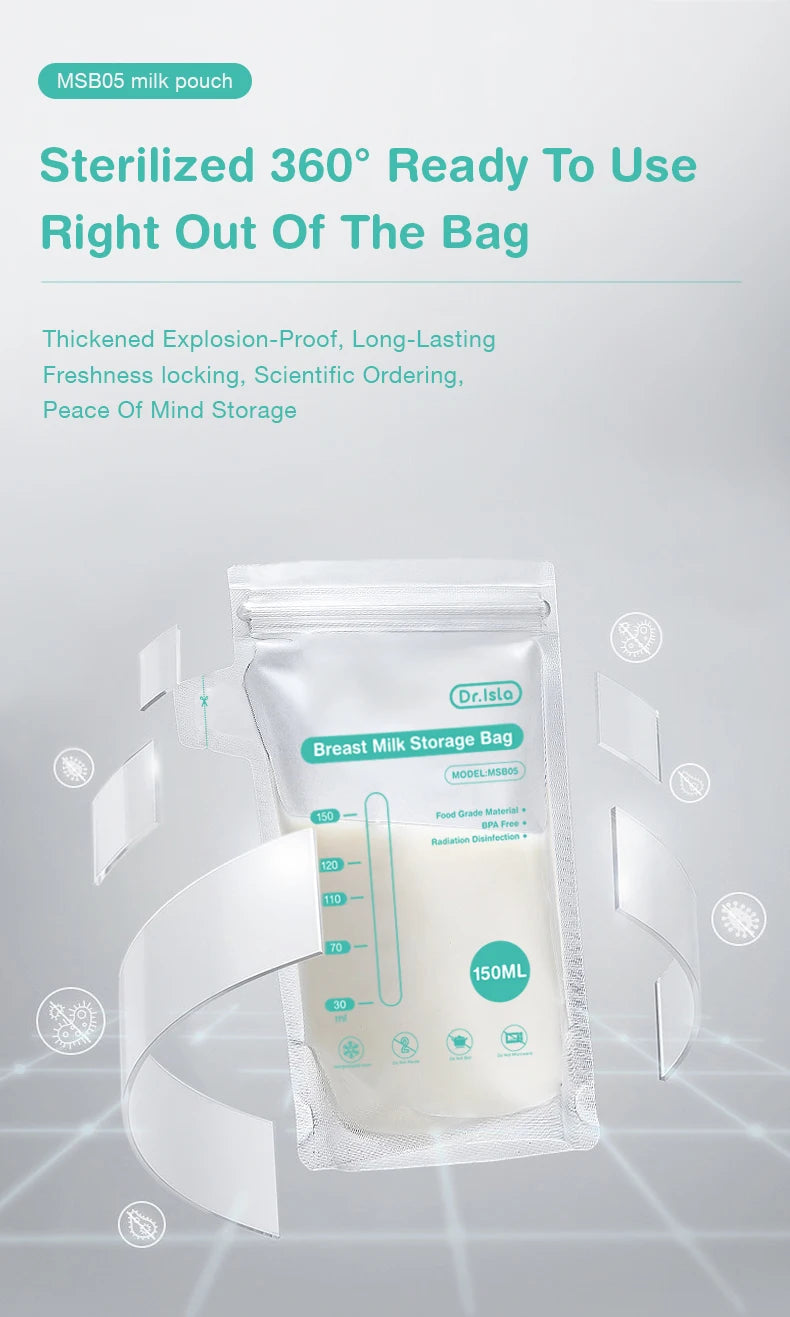 Eco-Friendly Breast Milk Storage Bags for New Mums UK