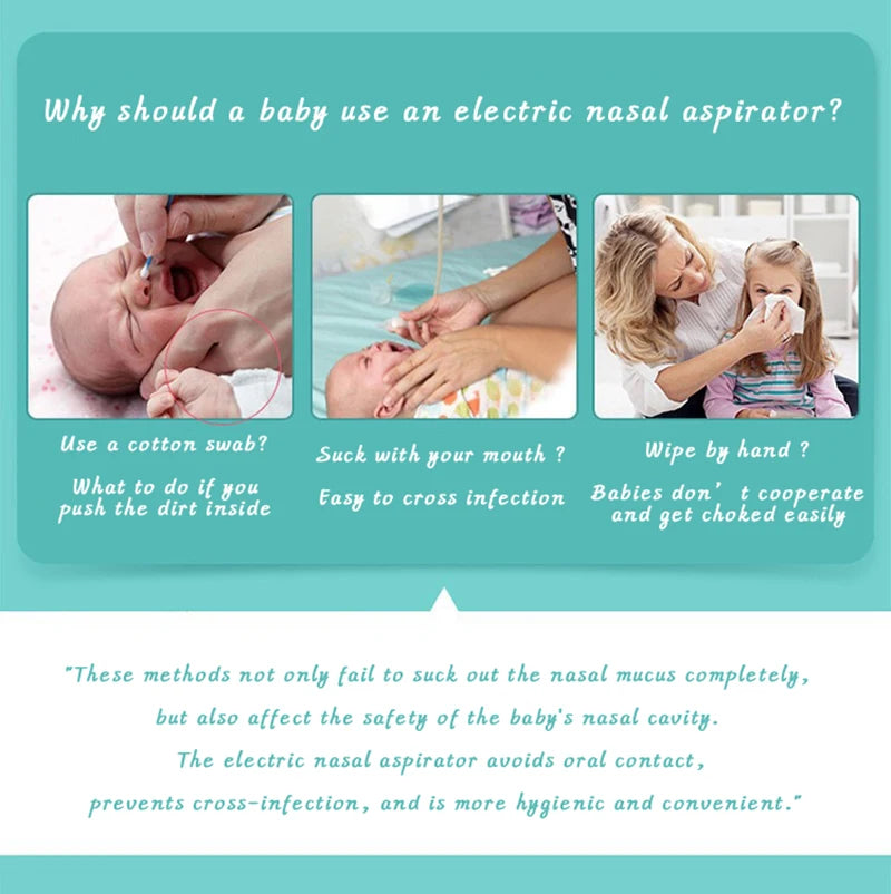 Safe Electric Nose Sucker for Infants UK