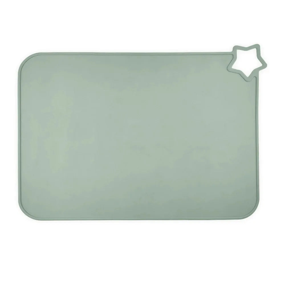 Silicone Baby Placemat, BPA-free anti-slip mat for 0-6 years, unisex