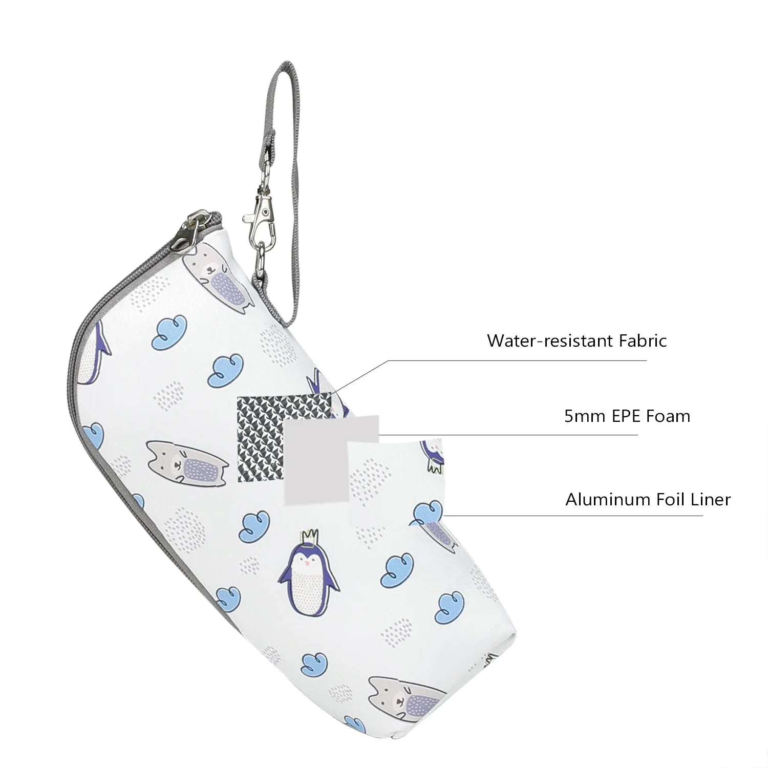 Aluminum Insulated Baby Bottle Bag for Travel UK