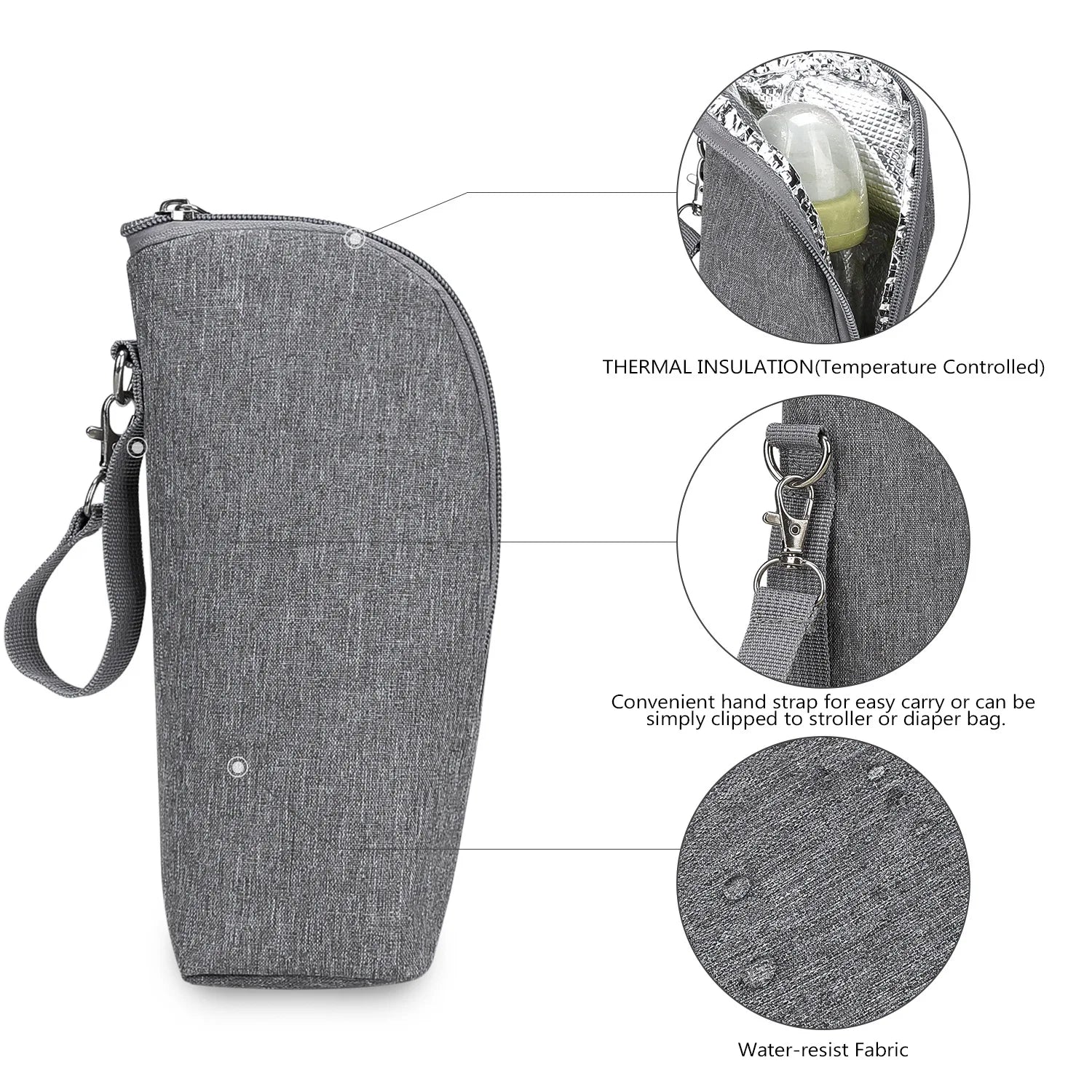 Aluminum Insulated Baby Bottle Bag for Travel UK