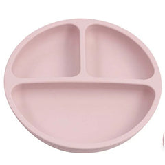 Silicone Baby Suction Dining Plate, BPA-free safe dish for 0-2 years, unisex