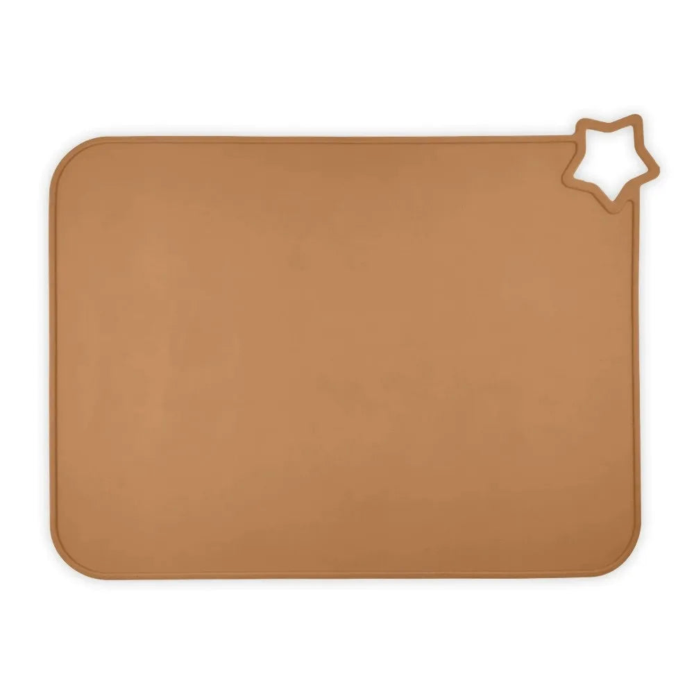 Silicone Baby Placemat, BPA-free anti-slip mat for 0-6 years, unisex