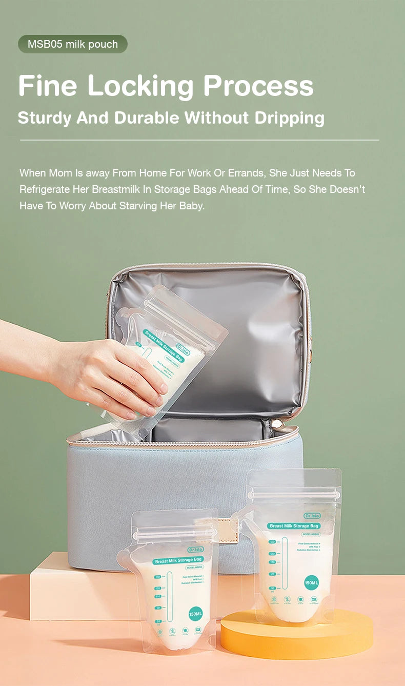 Eco-Friendly Breast Milk Storage Bags for New Mums UK
