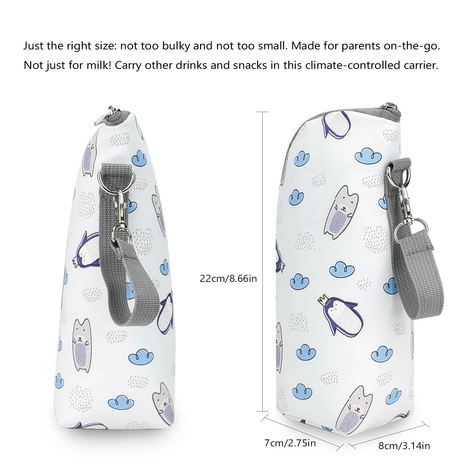 Aluminum Insulated Baby Bottle Bag for Travel UK