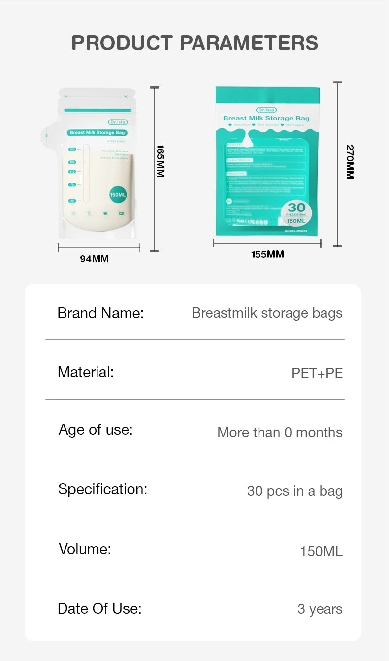 Eco-Friendly Breast Milk Storage Bags for New Mums UK