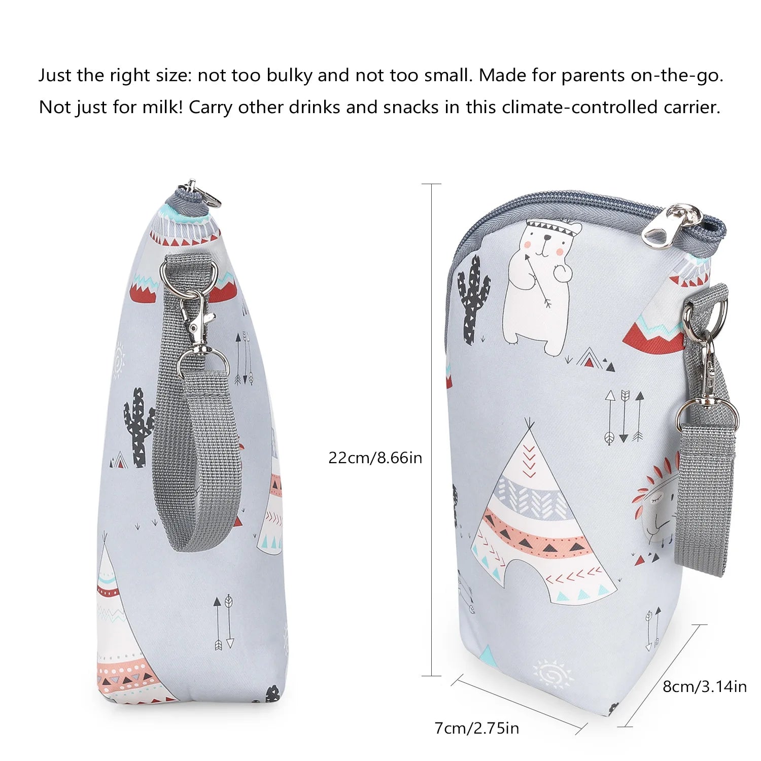 Aluminum Insulated Baby Bottle Bag for Travel UK