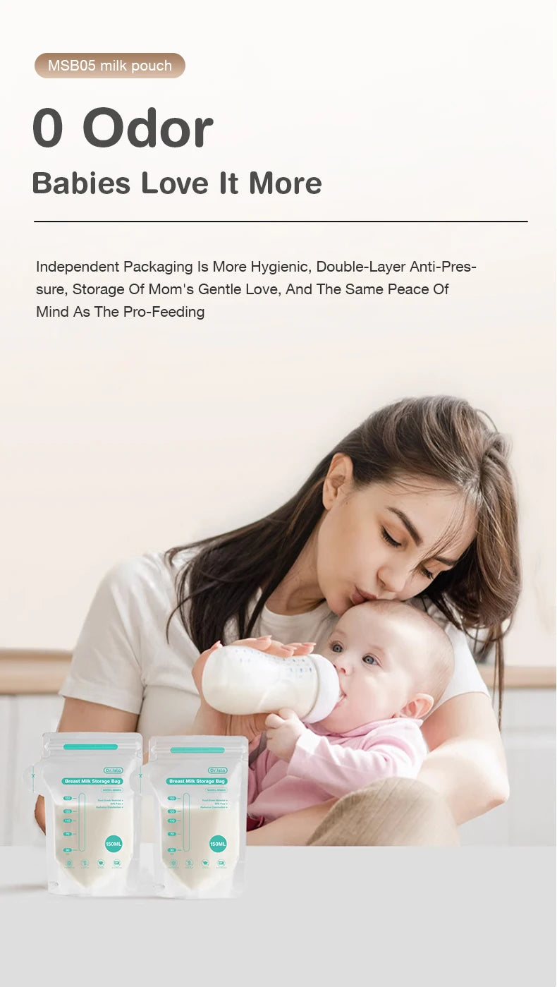 Eco-Friendly Breast Milk Storage Bags for New Mums UK