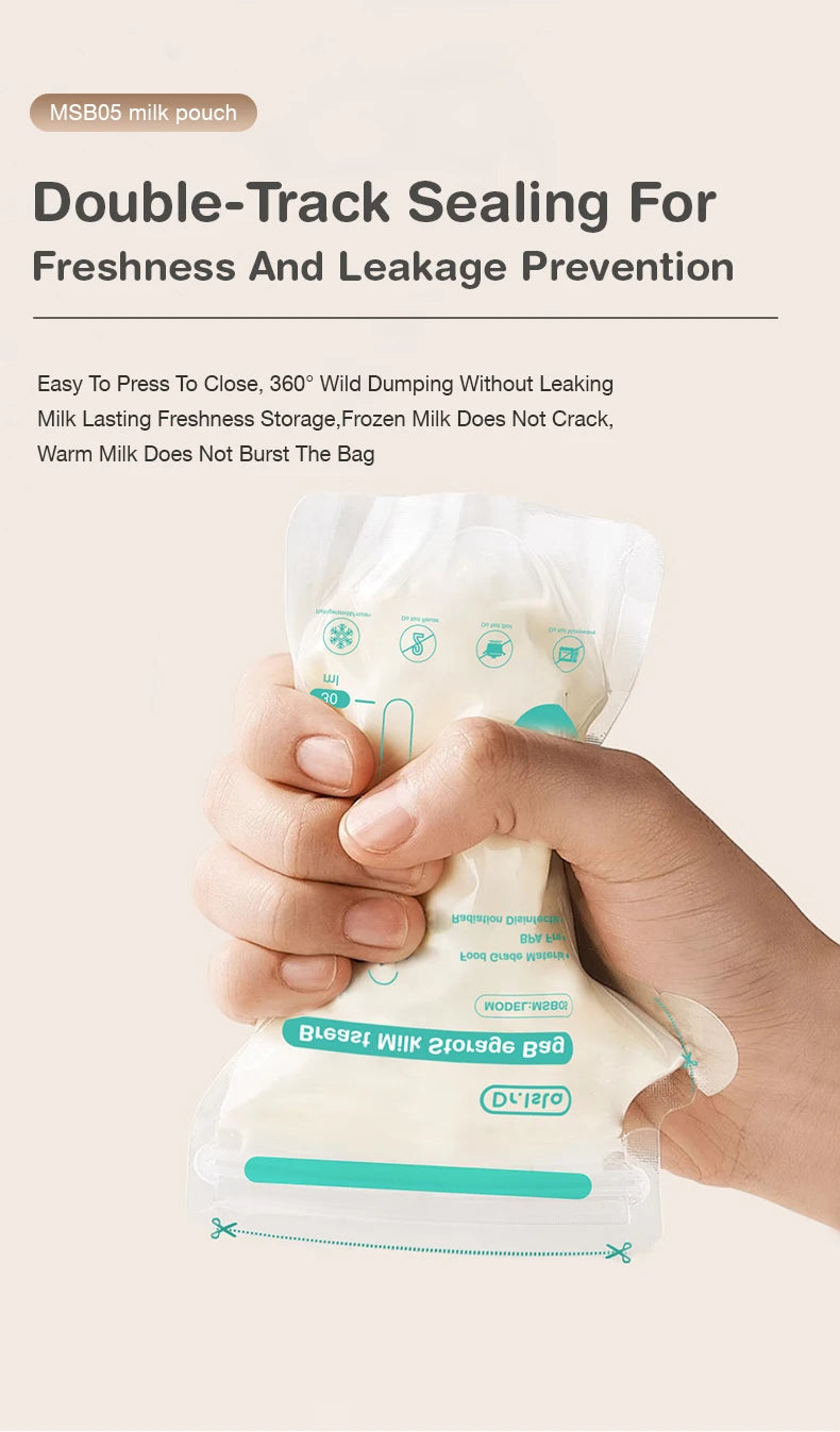 Eco-Friendly Breast Milk Storage Bags for New Mums UK