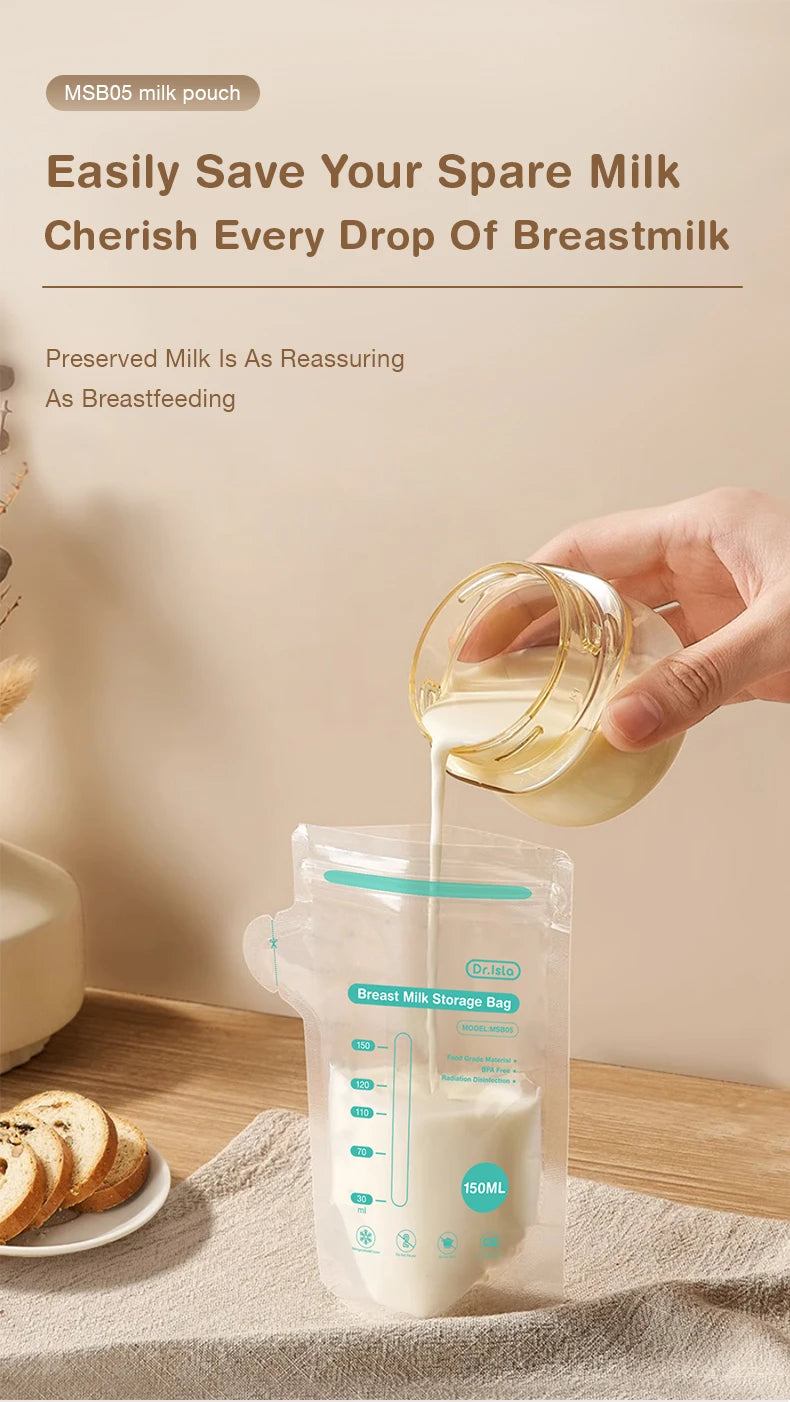Eco-Friendly Breast Milk Storage Bags for New Mums UK