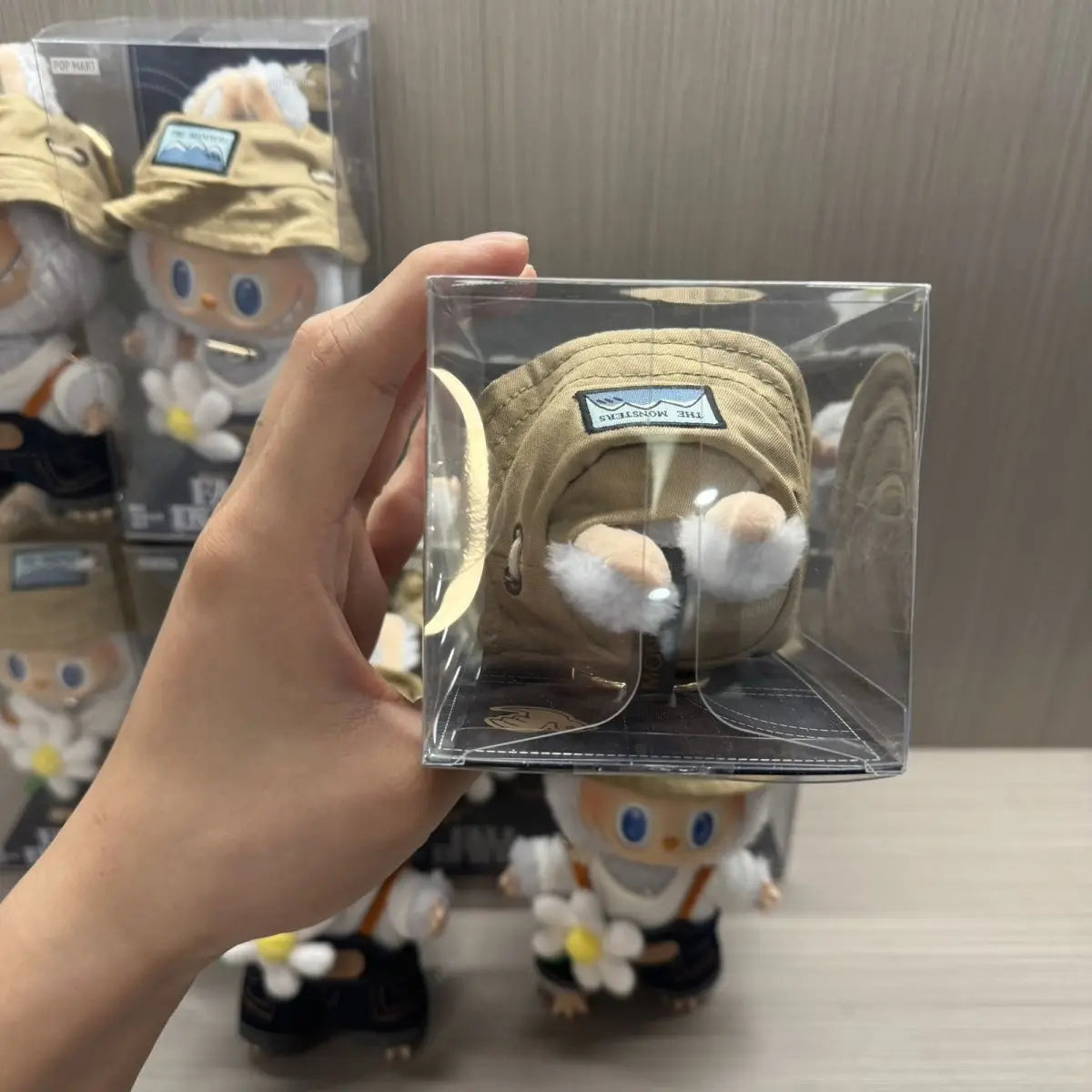 Labubu Wild Spring Mystery Box Keyring, Kawaii Vinyl Plush Doll